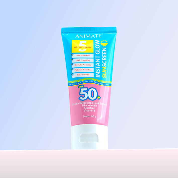Animate Instant Glow Sunscreen 5 Protection 60 gr